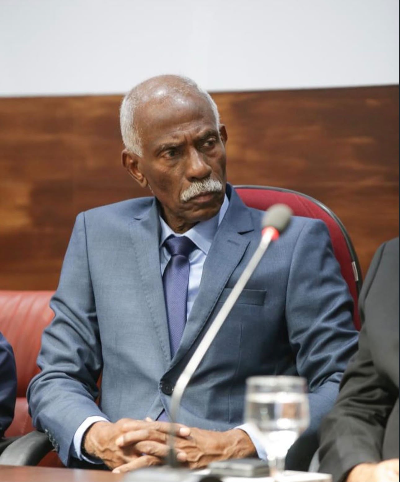 Dr. Custódio Brito Lacerda durante solenidade jurídica